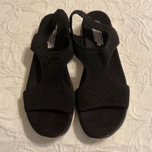 Black Skechers Memory foam Gel infused